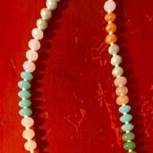 Genuine  Gemstone Muliti Colors with Bracelet